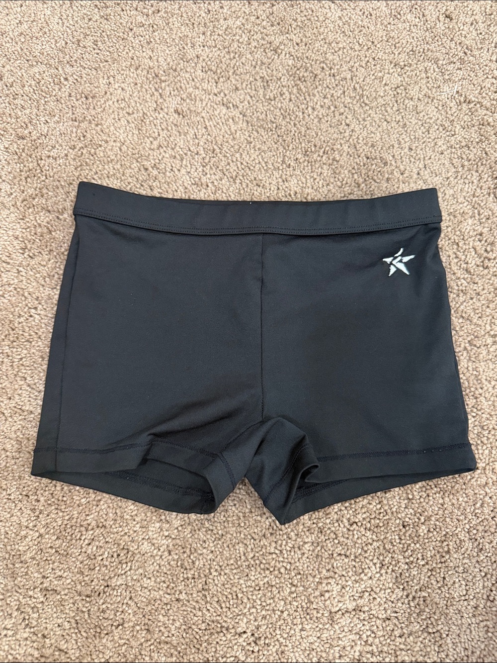 Rebel Black Kids Active Shorts